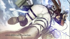 Ass Anime anime girls mikasa ackerman shingeki no kyojin skin 