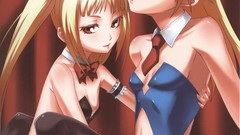 Ass Anime blondes anime girls green eyes