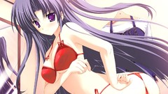 Ass anime girls bra mikeou game cg ecchi cleavage underwear 