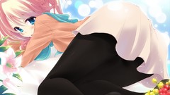 Ass anime girls pantyhose boobs hentai mini skirts