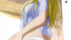 Ass Anime panties low-angle shot strategic covering see-through