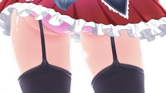 Ass Anime stockings anime girls panties