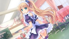 Ass blondes long hair anime girls game cg panties Astraythem 