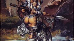 Ass fantasy art barbarian