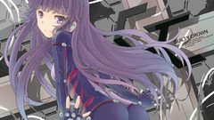 Ass headphones long hair anime girls guilty crown nekomimi 