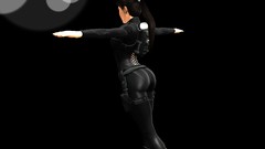 Ass latex lara croft