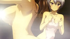 Ass red eyes anime girls towels maji de watashi ni koishinasai 