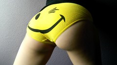 Ass smiley face panties amateurs