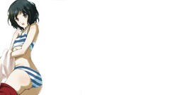 Ass steins gate underwear anime boys striped lingerie 