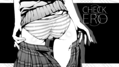 Ass striptease Anime