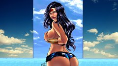 Ass topless smiling Wonder