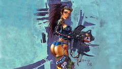 Ass weapons fantasy art