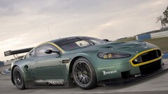Aston Martin Car vehicle race cars green cars