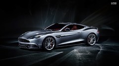 Aston Martin front angle view Aston Martin AM 310 Vanquish