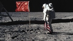 Astronauts Flags fake