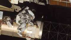 Astronauts international Space Station