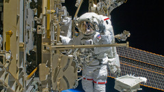 Astronauts international Space Station