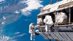 Astronauts outer space