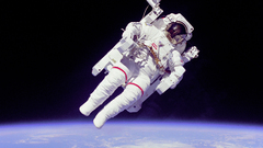 Astronauts Space walk