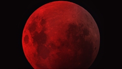 Astronomy blood moon Space