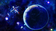 Astronomy planets outer space