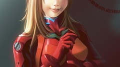 Asuka langley soryu neon genesis evangelion artwork digital art