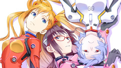 Asuka langley soryu neon genesis evangelion ayanami rei 