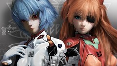 Asuka langley soryu neon genesis evangelion ayanami rei