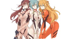 Asuka langley soryu neon genesis evangelion ayanami rei 