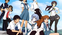 Asuka langley soryu neon genesis evangelion ayanami rei 