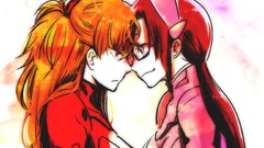 Asuka langley soryu neon genesis evangelion makinami mari 