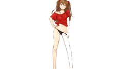 Asuka langley soryu neon genesis evangelion panties Simple 