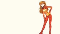 Asuka langley soryu neon genesis evangelion Simple Background