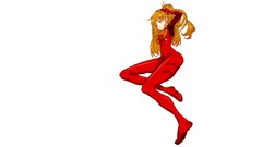 Asuka langley soryu neon genesis evangelion Simple Background 