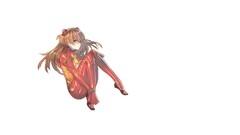 Asuka langley soryu neon genesis evangelion Simple Background 