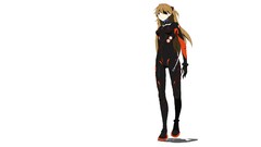 Asuka langley soryu neon genesis evangelion Simple Background 