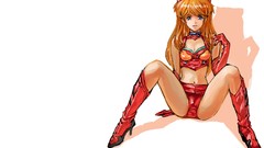 Asuka langley soryu neon genesis evangelion Simple Background