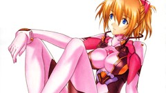 Asuka langley soryu neon genesis evangelion Simple Background