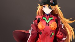 Asuka langley soryu neon genesis evangelion upscaled