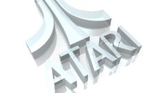 Atari logos white background