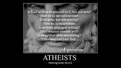 Atheism demotivational