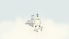 Athletes soccer minimalistic