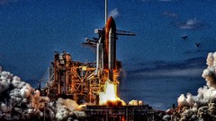 Atlantis launch HDR Photography