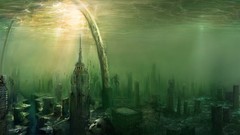 Atlantis towns underwater old