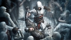 Attack crowd creed assassins creed Assassin Altair Ibn La-Ahad