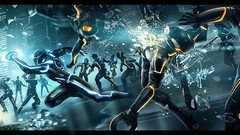 Attack game Tron concept art