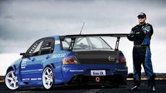 Attack time tuning cars Mitsubishi 3d Evo IX