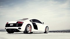 Audi cars audi r8 automobile vehicles white cars