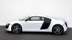 Audi cars audi r8 sports cars white cars Coupé