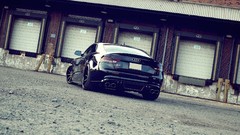 Audi cars audi s5 black cars rear view cars tuned